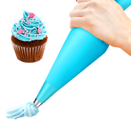Мешок кондитерский в рулоне 40 см голубой Pasticciere (100 шт.рул)
