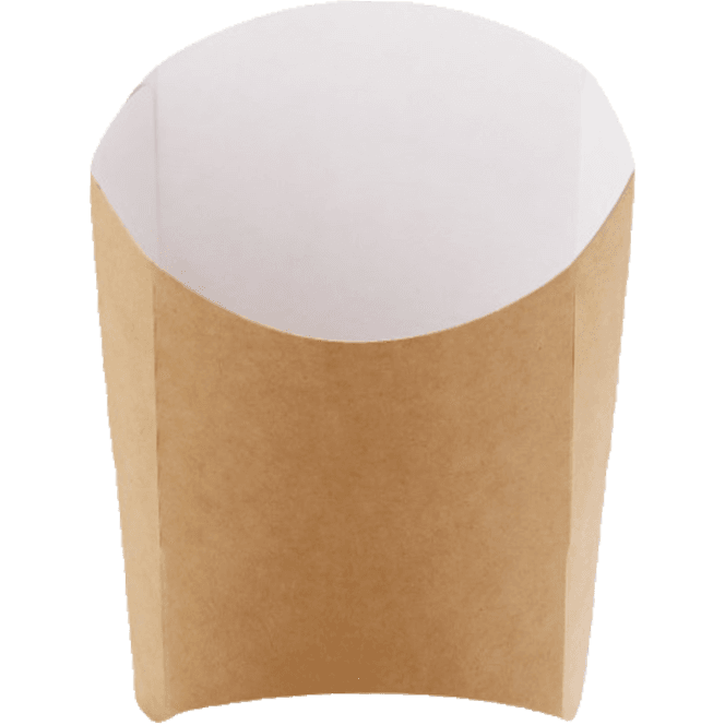 Коробка для картофеля фри 120 г КРАФТ 126*50*135 мм OSQ FRY L