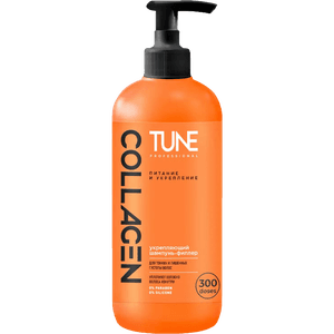 Шампунь 500 мл TUNE Collagen Filler shampoo Для глубокого восстановления волос, с дозатором