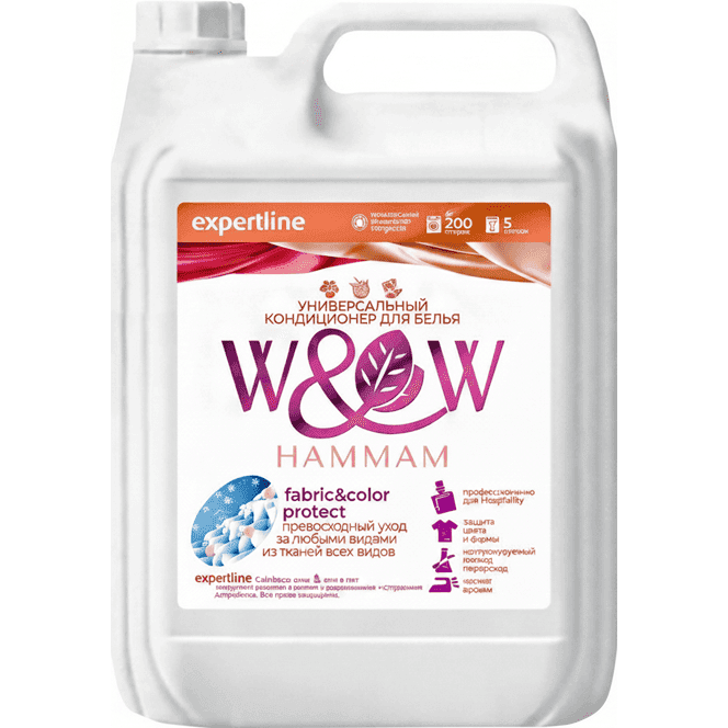 Кондиционер для белья 5 л W&W HAMMAM