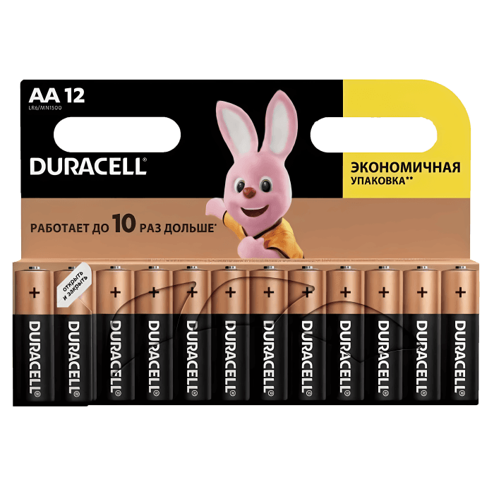 Батарейка "Duracell" Пальчик AA Батарейка "Duracell" Пальчик AA