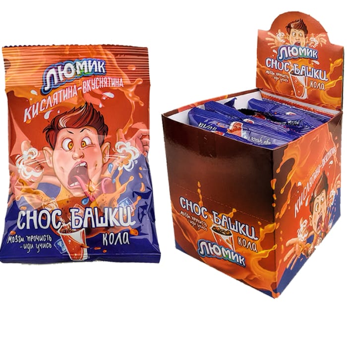 Конфета "Люмик" кислятина ассорти (12 шт.упак) Конфета "Люмик" кислятина ассорти (12 шт.упак)
